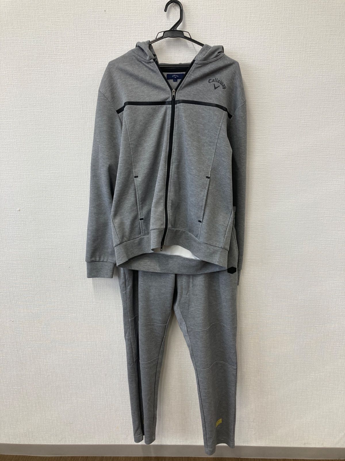 Callaway キャロウェイ セットアップ ダブルジップアップフーディ パンツ LLsize