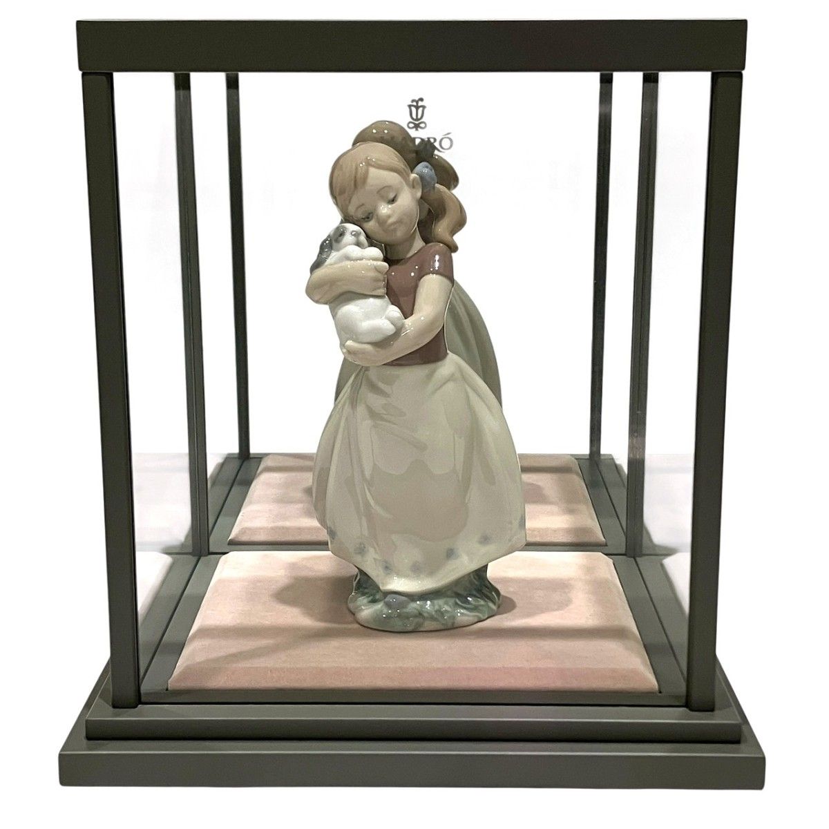 リヤドロ Lladr 女の子と犬 美術品 総重量約542g 陶器 ユニセックス