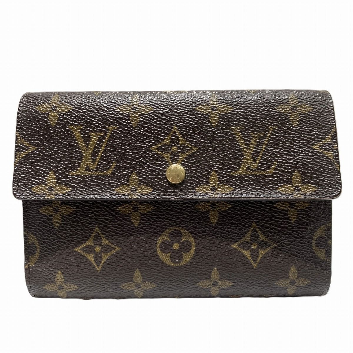 ルイ・ヴィトン LOUIS VUITTON ポルトトレゾール エテュイ シェキエ