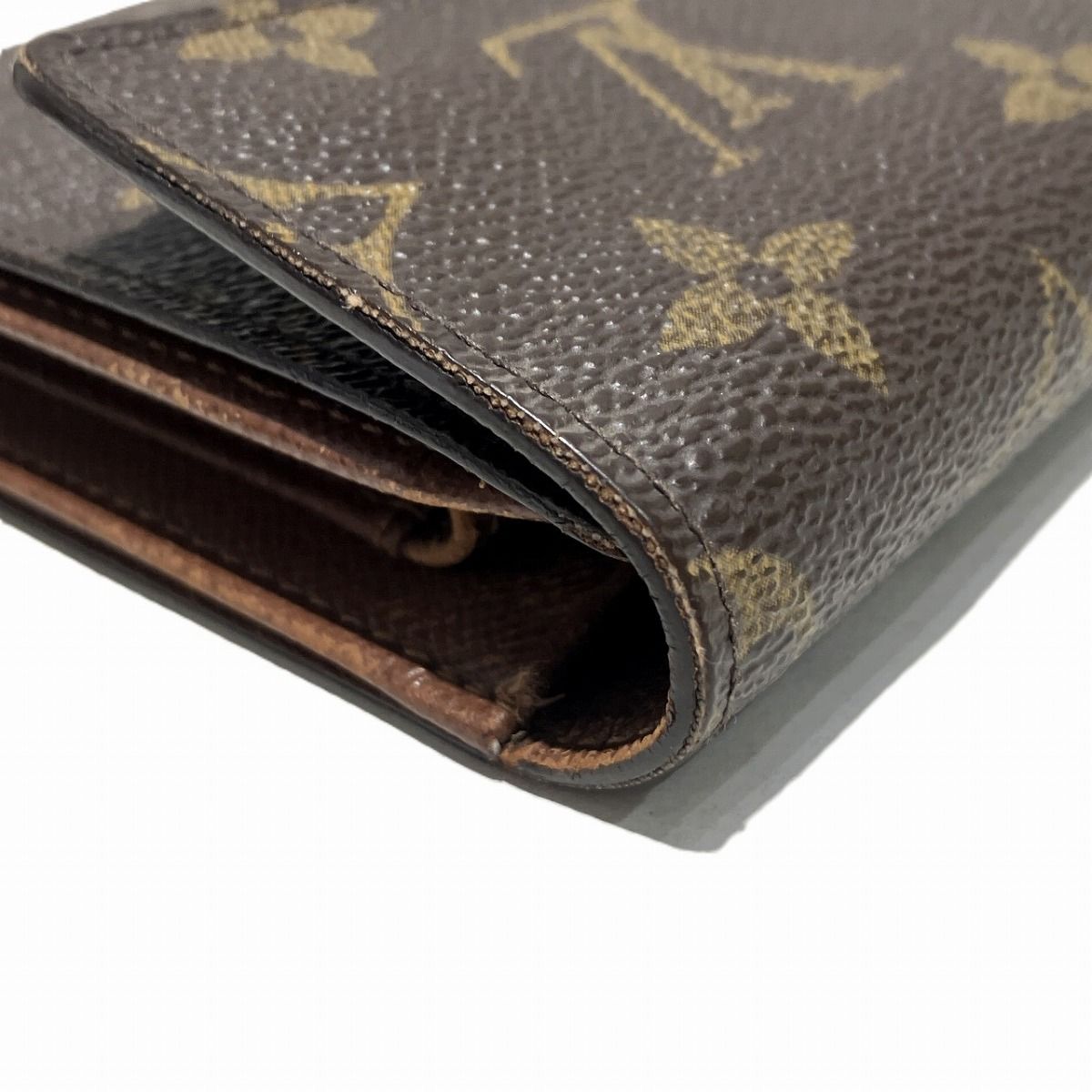 ルイ・ヴィトン LOUIS VUITTON ポルトトレゾール エテュイ シェキエ
