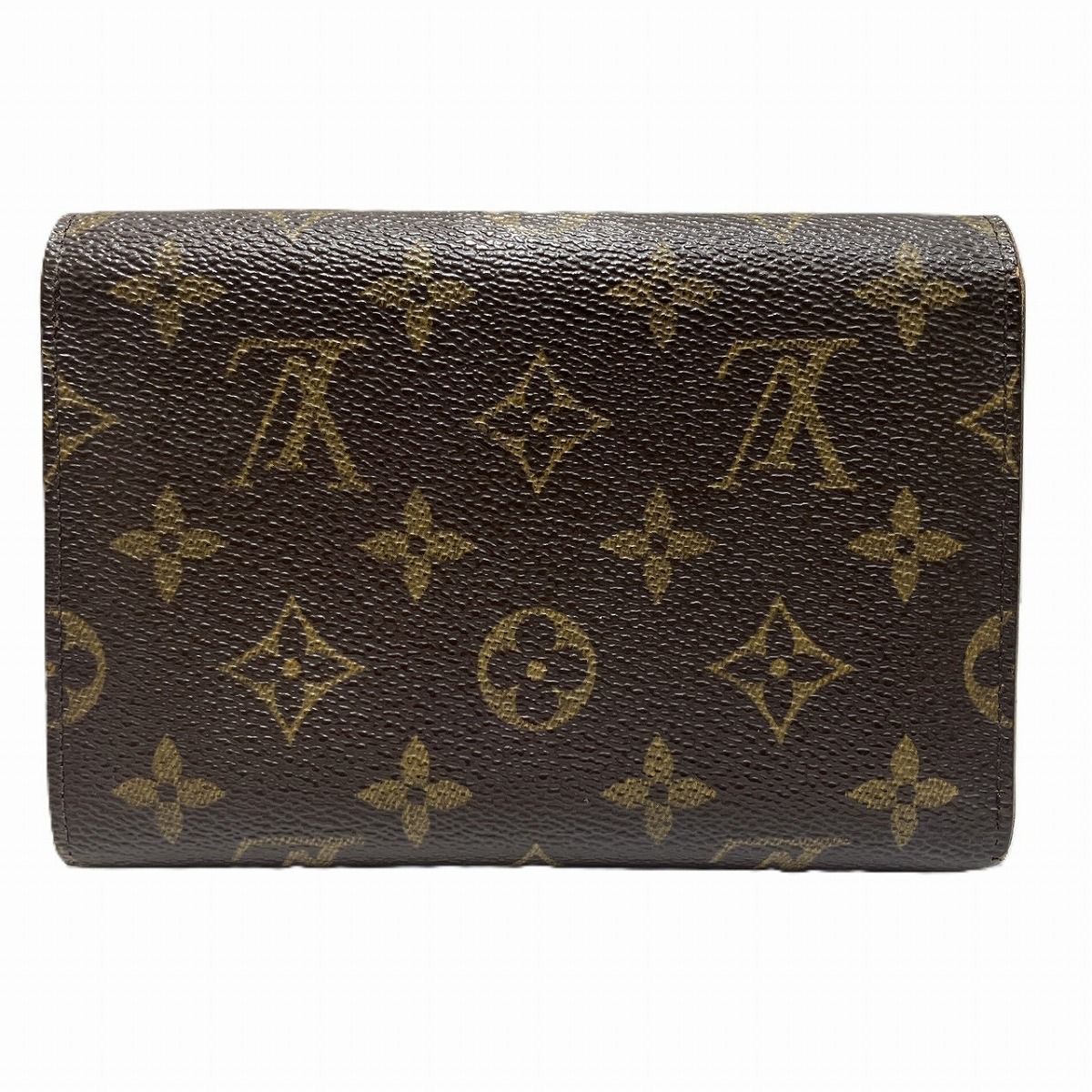 ルイ・ヴィトン LOUIS VUITTON ポルトトレゾール エテュイ シェキエ