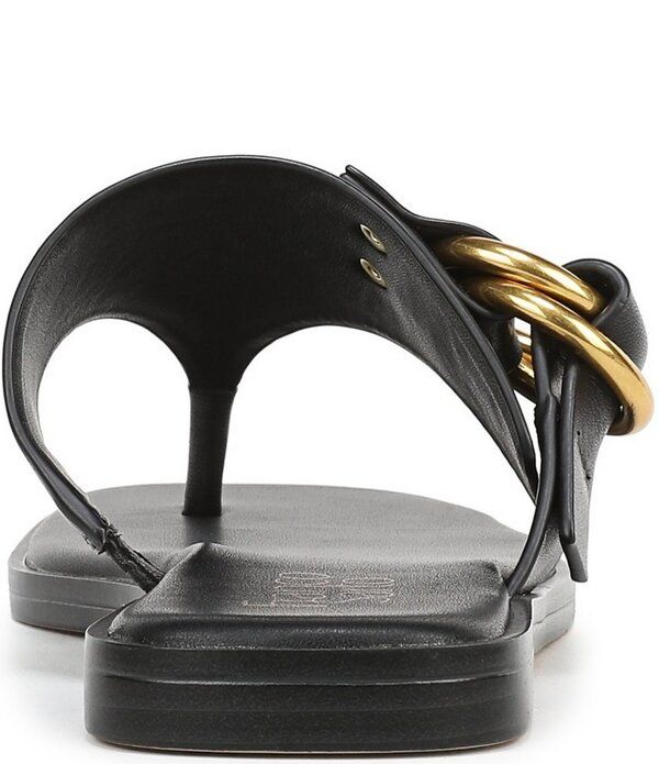 フランコサルト レディース シューズ パンプス サンダル レザー Franco Sarto Mavie Leather Square Toe Thong Flat Sandals Black ブラック フランコサルト レディース シューズ パンプス サンダル レザー Franco Sarto Mavie Leather Square Toe Thong Flat Sandals Black ブラック