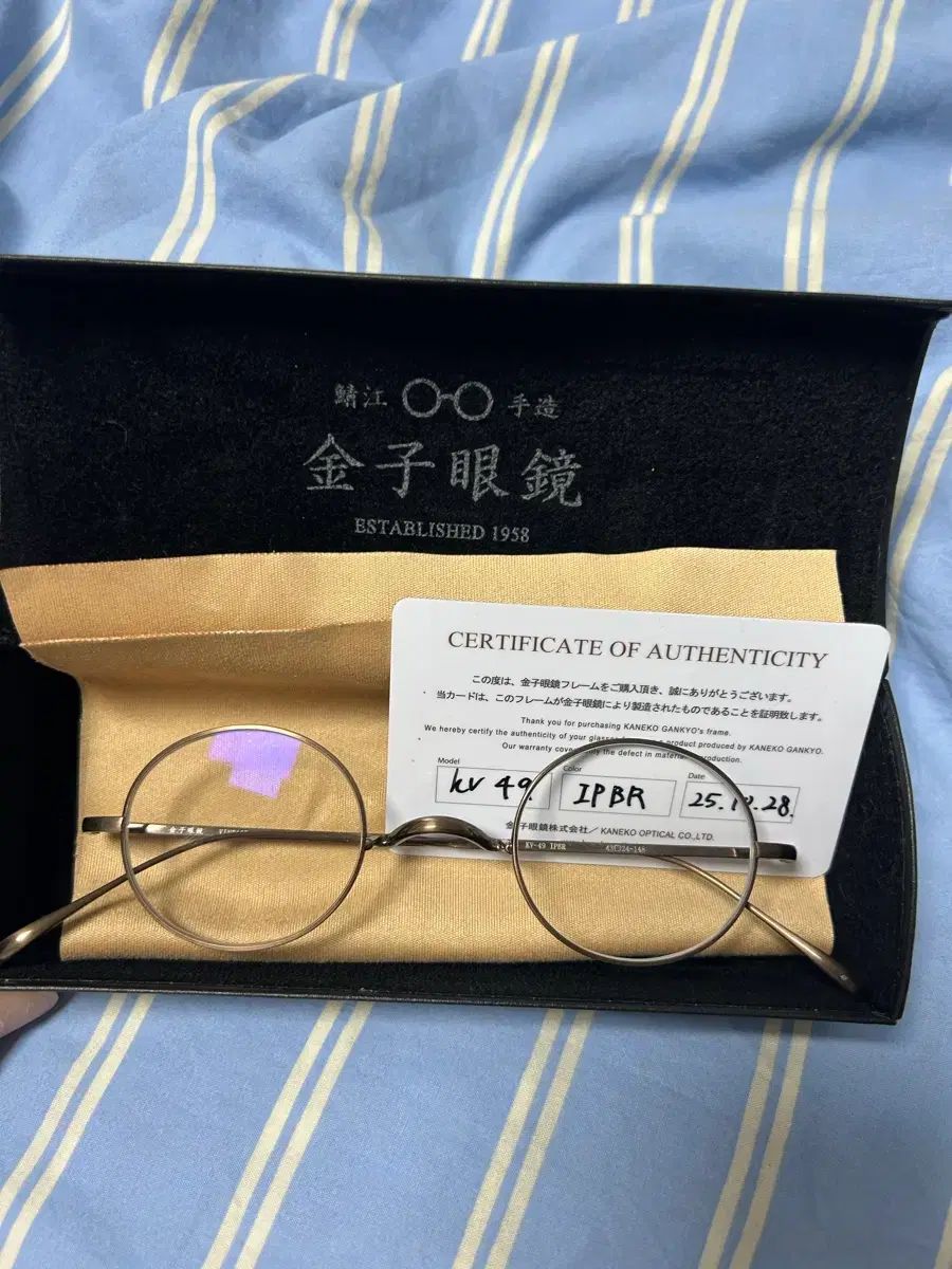 金子眼鏡 kv-49