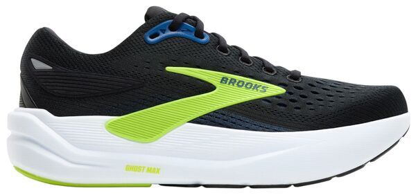 ブルックス メンズ シューズ スニーカー Brooks Mens Ghost Max 3 Running Shoes BlackNavyAcid Lime ブラック