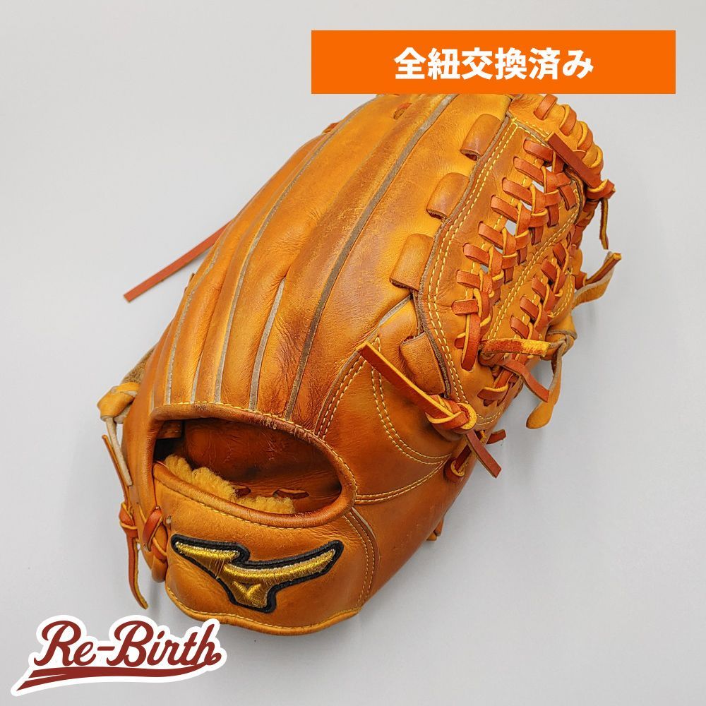 【全紐交換済み (高校野球対応)】 ミズノ 硬式グローブ / 内野手用 型付け済み (mizuno グラブ) [WE1678]