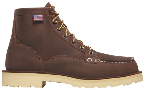 ダナー メンズ シューズ ブーツ・レインブーツ ヒール Danner Mens Bull Run Moc Toe Heel Boots Brown ブラウン