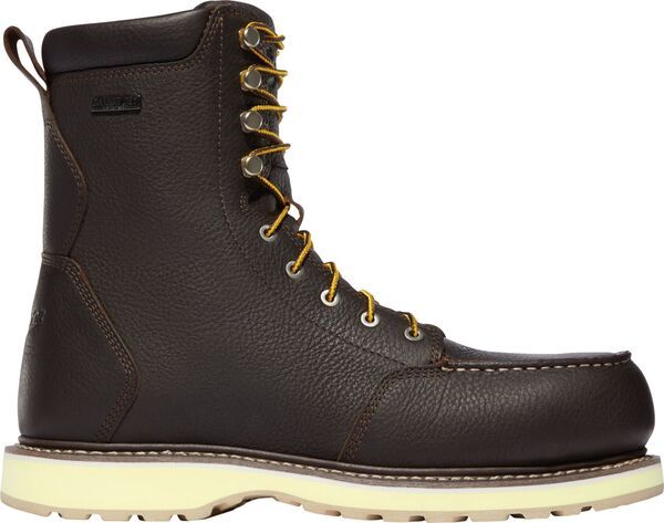 ダナー メンズ シューズ ブーツ・レインブーツ Danner Mens Cedariver Moc Toe 8 Waterproof Work Boots Dark Brown ブラウン