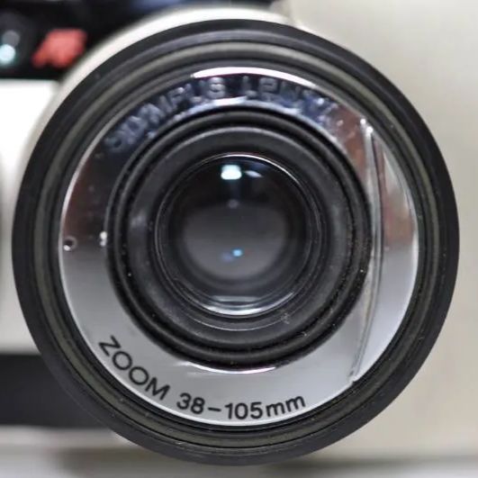 動作OK】OLYMPUS μ[mju:] ZOOM 105 コンパクトフィルムカメラ - メルカリ