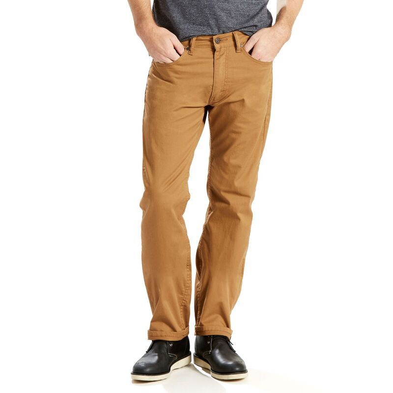 リーバイス メンズ ボトムス デニムパンツ レギュラーフィット ジーンズ Mens Levis 505 Regular Fit Stretch Jeans Caraway Twill