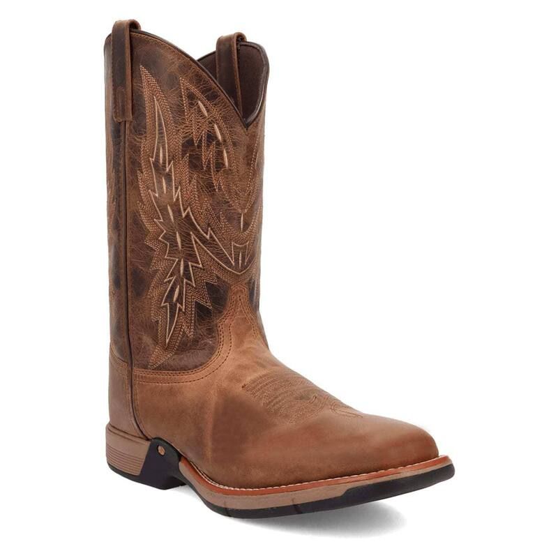 ラレド メンズ シューズ ブーツ・レインブーツ レザー Laredo Vapor Mens Leather Cowboy Boots Tan タン