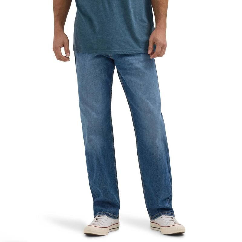 ラングラー メンズ ボトムス カジュアルパンツ ストレートール ジーンズ Big Tall WranglerelaxedFit Straight Leg Jeans Midenim デニム