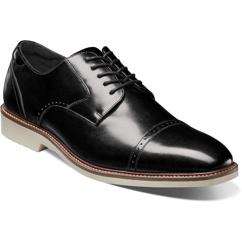 ステイシーアダムス メンズ シューズ オックスフォード キャップ Stacy Adams Vogel Mens Cap Toe Oxford Shoes Black ブラック