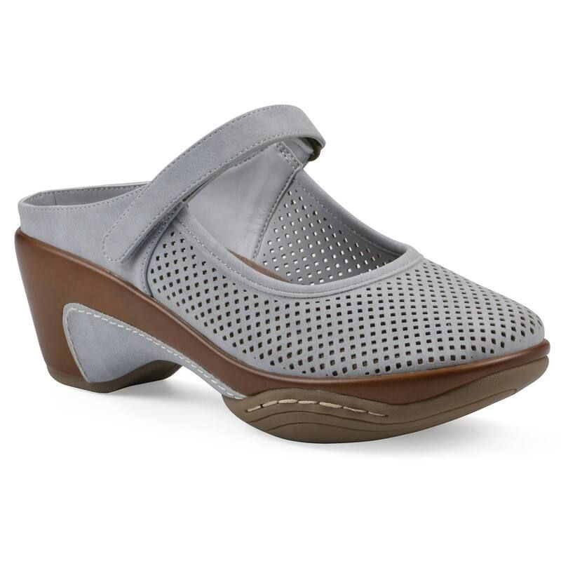 ホワイトマウンテン レディース シューズ サンダル White Mountain Vinto2 Womens Mary Jane Clogs Blue Raspberry ブルー