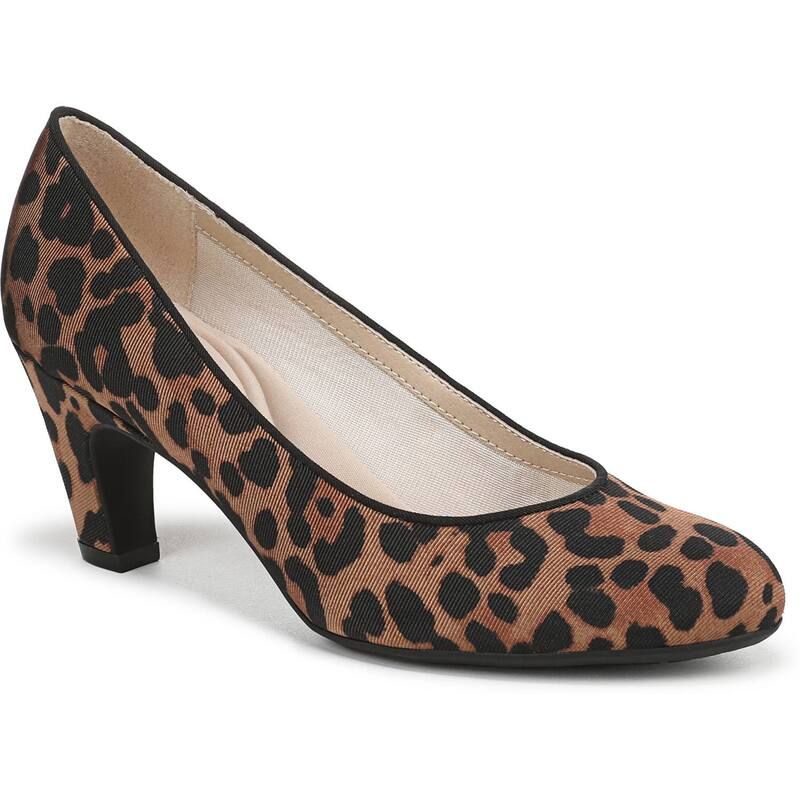 ライフストライド レディース シューズ パンプス プラスサイズ LifeStride ParigiPlus Womens Pumps Leopard アニマル