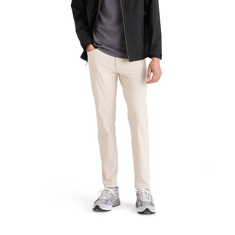 ドッカーズ メンズ ボトムス カジュアルパンツ スリムフィット Mens Dockers Go Airweave Slim Fit Pantsahara Khaki カーキ