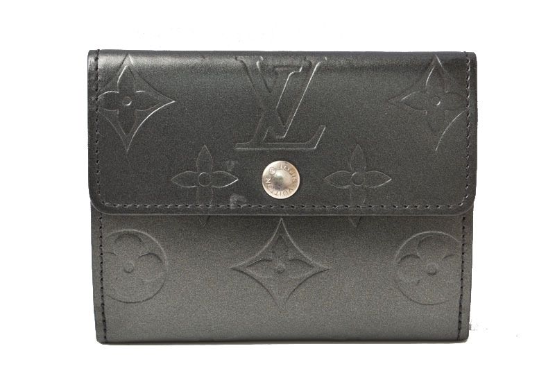 ルイヴィトン コインケース/カードケース LOUIS VUITTON ラドロー M65122 モノグラムマット ノワール【中古】