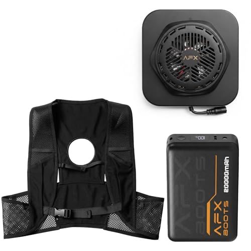 ペルチェ ベスト 110mm冷却デバイス搭載 20000mAh 最大-20℃ AFXBOOTS