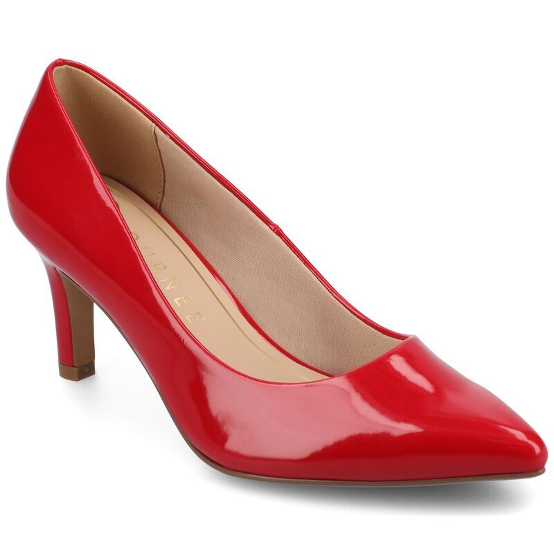 ジュルネ コレクション レディース シューズ パンプス ヒール Journee Collection Scylee SlipOn Stiletto PointedToe Higheel Shoes R
