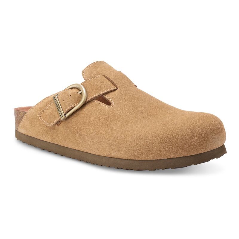 イーストランド メンズ シューズ サンダル Eastland Gabe Mens Clogs Khaki Suede カーキ