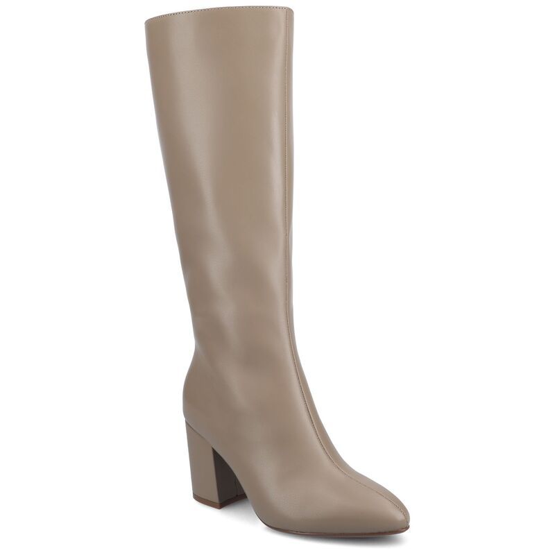 ジャーニー レディース シューズ ブーツ・レインブーツ Journee Womens Ameylia Knee High Boots Taupe Pu トープ