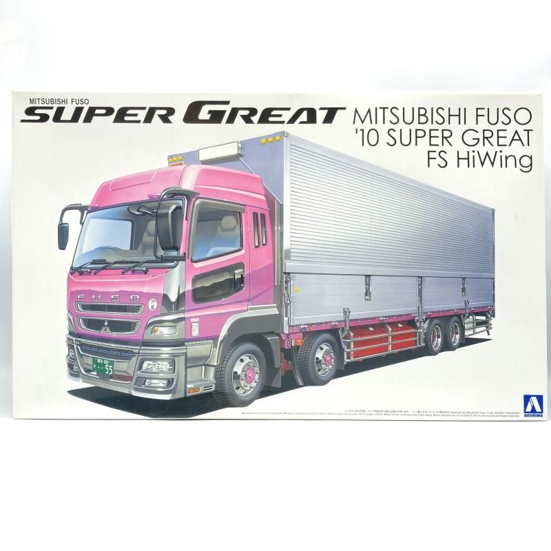 【中古】ｱｵｼﾏ 1/32 ﾍﾋﾞｰﾌﾚｲﾄ No.14 1/32 三菱ふそう '10 ｽｰﾊﾟｰｸﾞﾚｰﾄFS ﾊｲｳｲﾝｸﾞ 未組立品[13][240013258589]