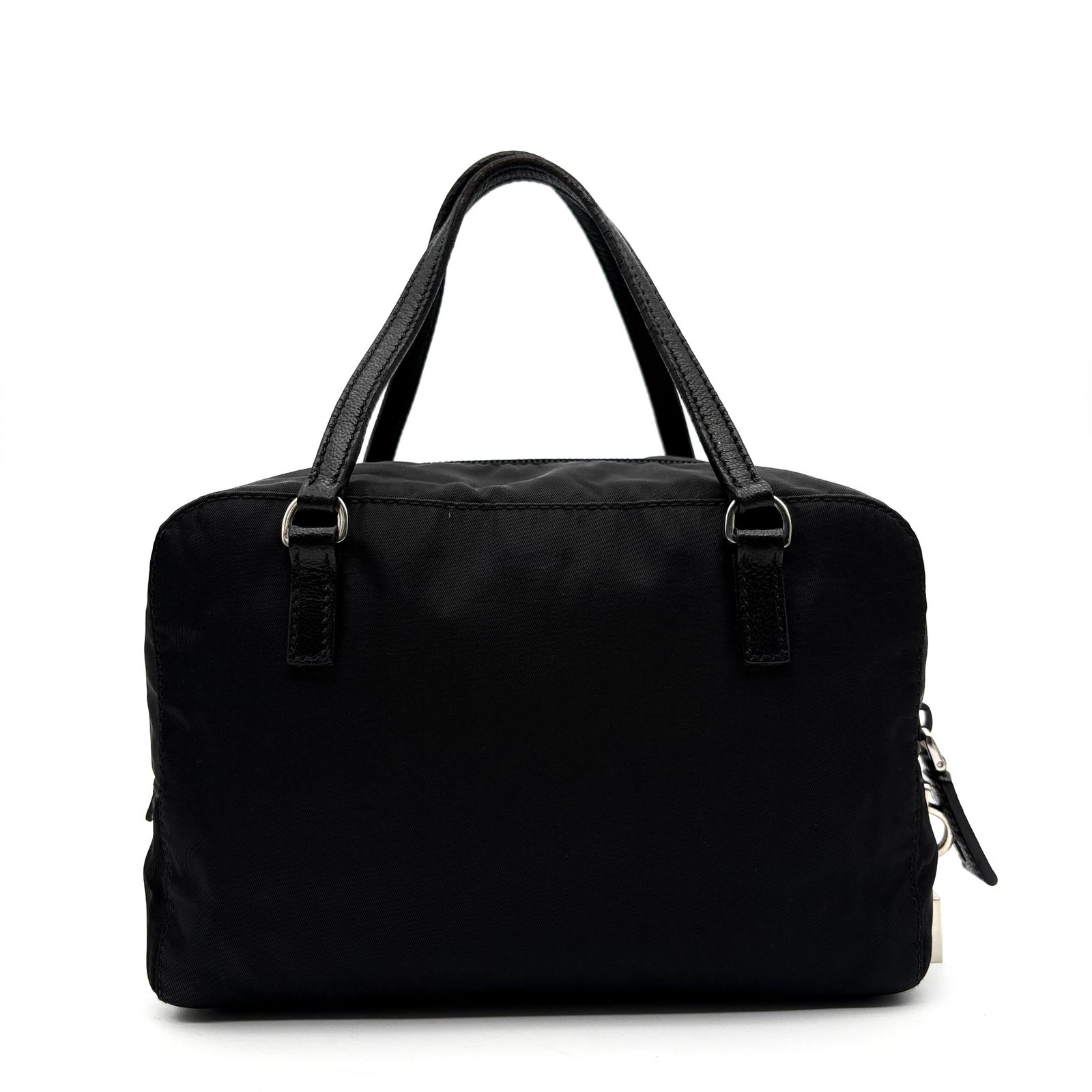 極美品 プラダ PRADA イブニングハート ハンドバッグ ミニボストン