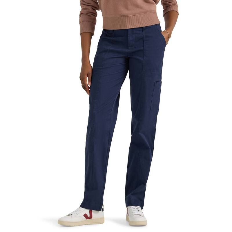 リー レディース ボトムス カジュアルパンツ Womens LeeR Ultra Lux Comfort with FlexToGo StraightLeg Utility Pants Mood In