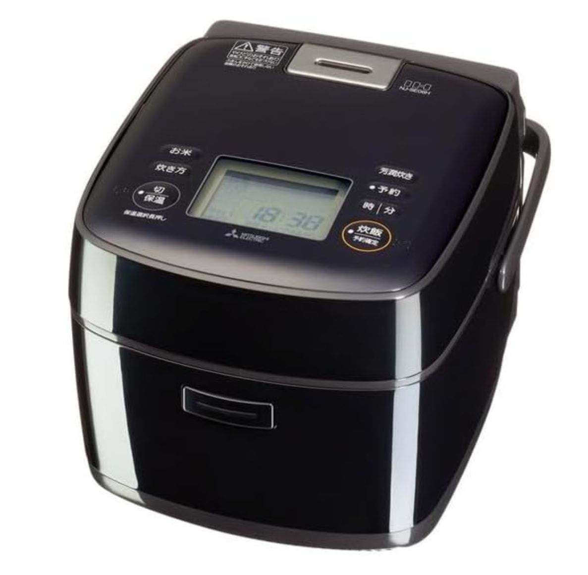 新品未使用 即発送 三菱電機 IH炊飯器 3.5合炊き NJ-SE06H-B ブラック 黒曜 備長炭 炭炊釜 小容量モデル