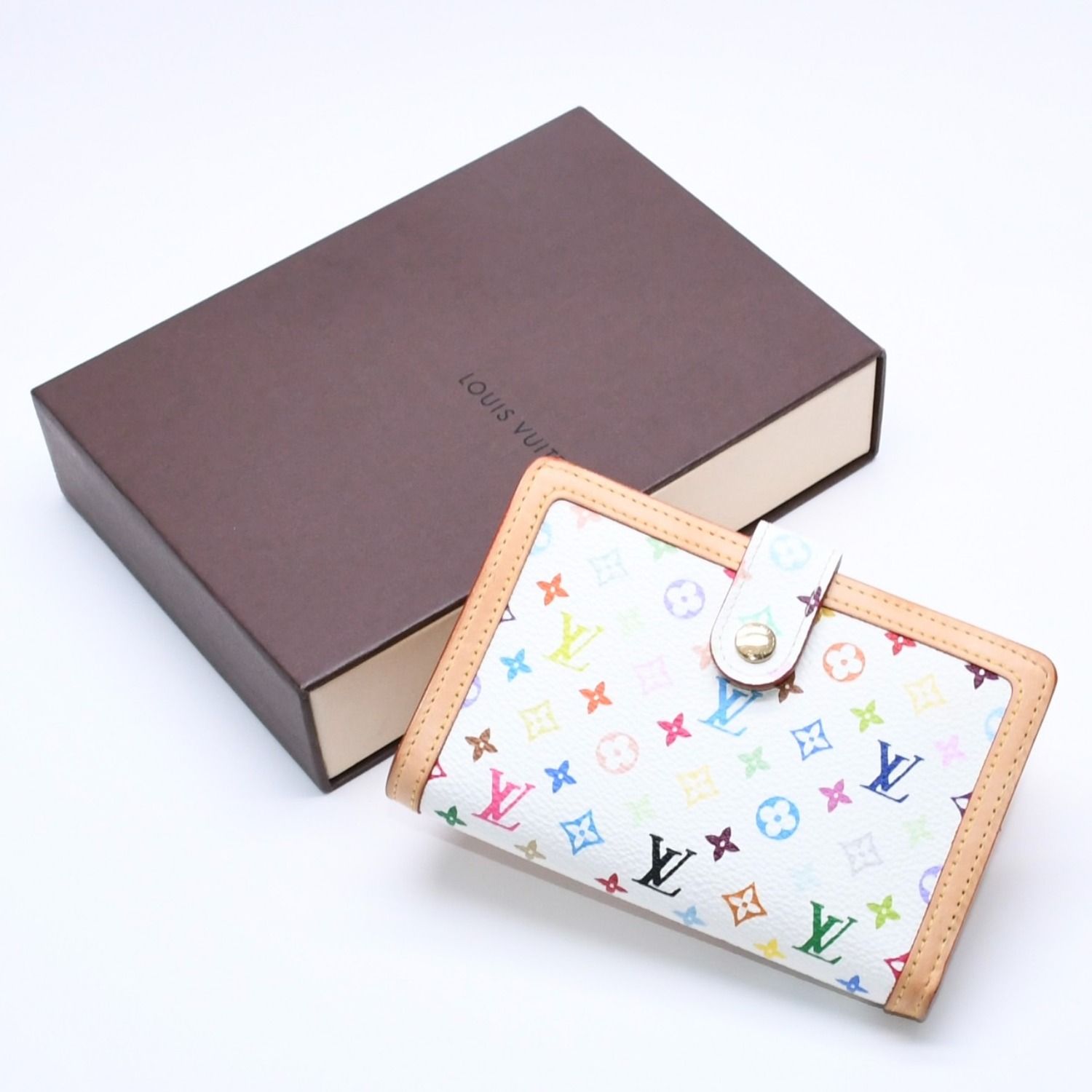 極美品 LOUIS VUITTON ルイヴィトン ポルトフォイユ ヴィエノワ 二