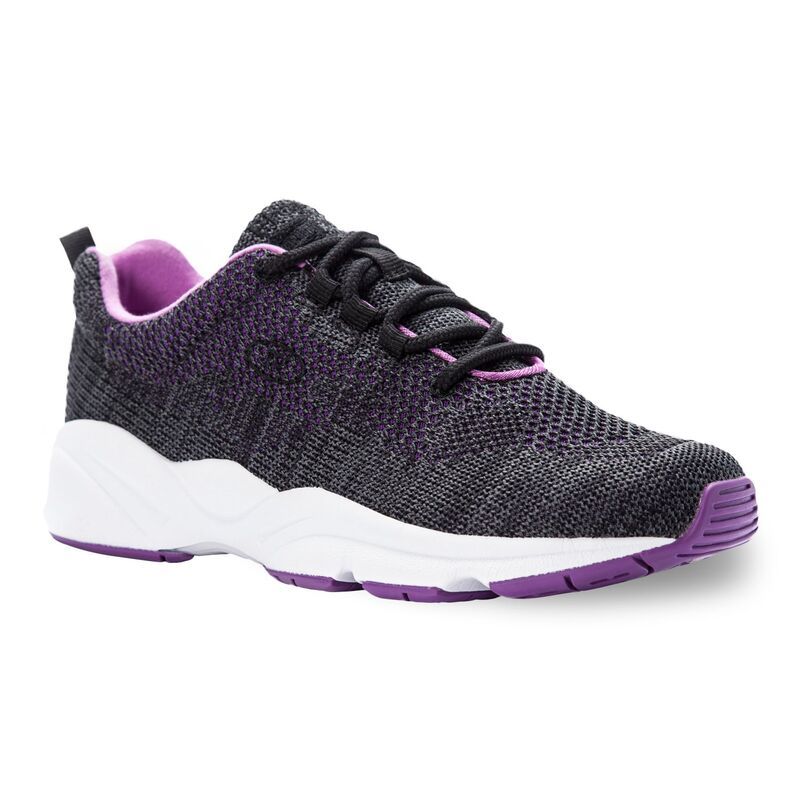 プロペット レディース シューズ スニーカー Propet Stability Fly Womens Walking Shoes Black Berry ブラック