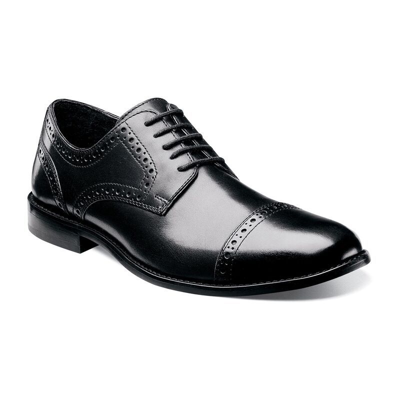 ノンブッシュ メンズ シューズ オックスフォード キャップ Nunn BushR Norcross Mens Cap Toe Oxfordresshoes Black ブラック