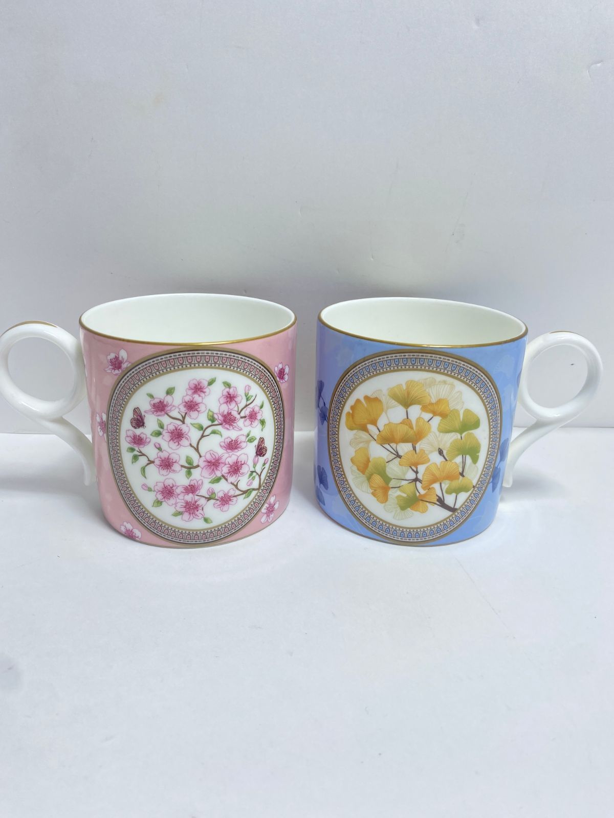 ★A031827★ Wedgwood ウェッジウッド ワンダーラスト コレクション 日本限定 東京マグ ペアセット コップ M