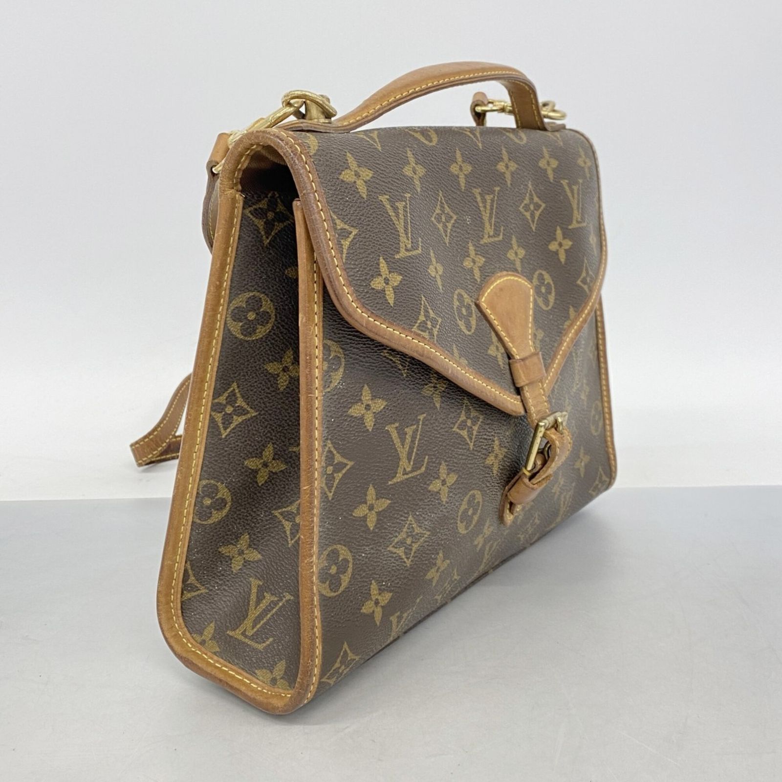 ルイ・ヴィトン(Louis Vuitton) ルイ・ヴィトン ハンドバッグ モノグラム ベルエア M51122 ブラウン 2wayバッグレディース