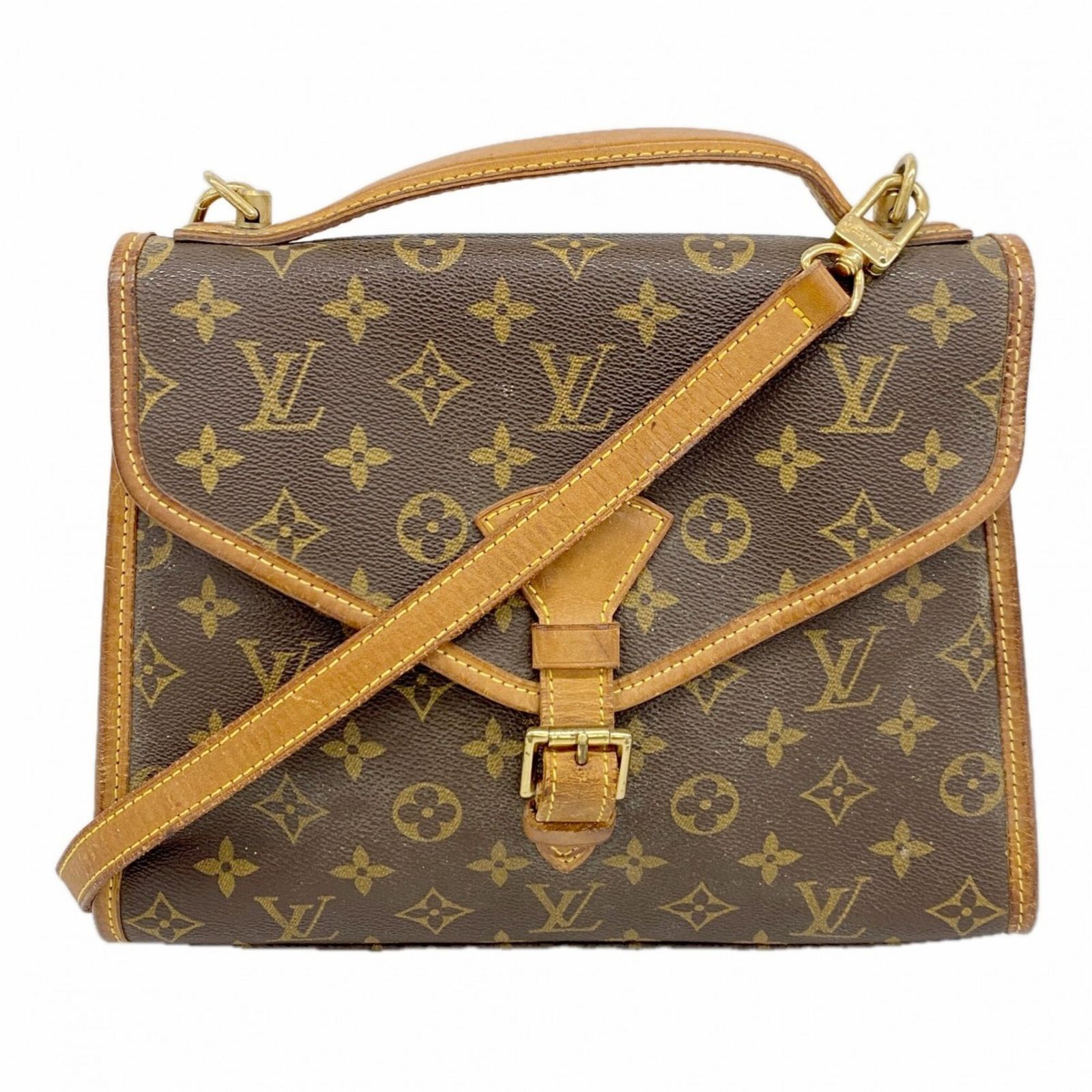 ルイ・ヴィトン(Louis Vuitton) ルイ・ヴィトン ハンドバッグ モノグラム ベルエア M51122 ブラウン 2wayバッグレディース