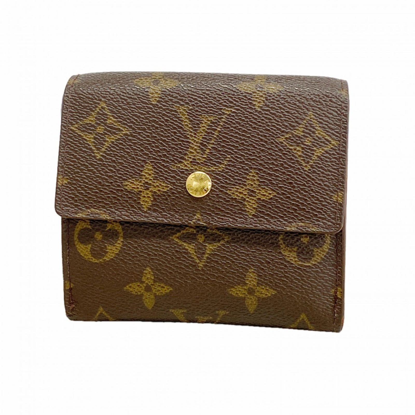 ルイ・ヴィトン(Louis Vuitton) ルイ・ヴィトン 三つ折り財布 モノグラム ポルトモネビエカルトクレディ M61652 ブラウンレディース