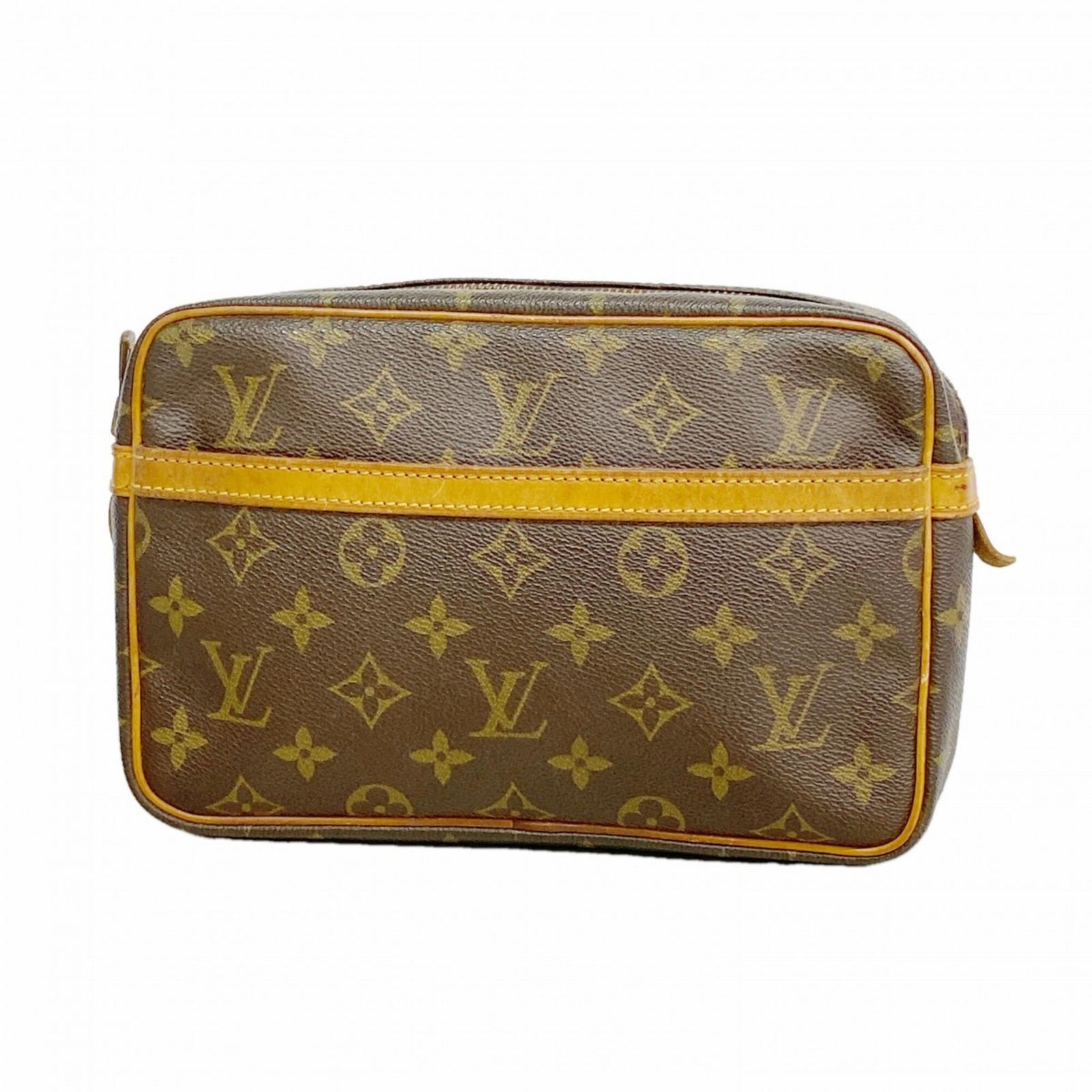 ルイ・ヴィトン(Louis Vuitton) ルイ・ヴィトン クラッチバッグ モノグラム コンピエーニュ23 M51847 ブラウンメンズ