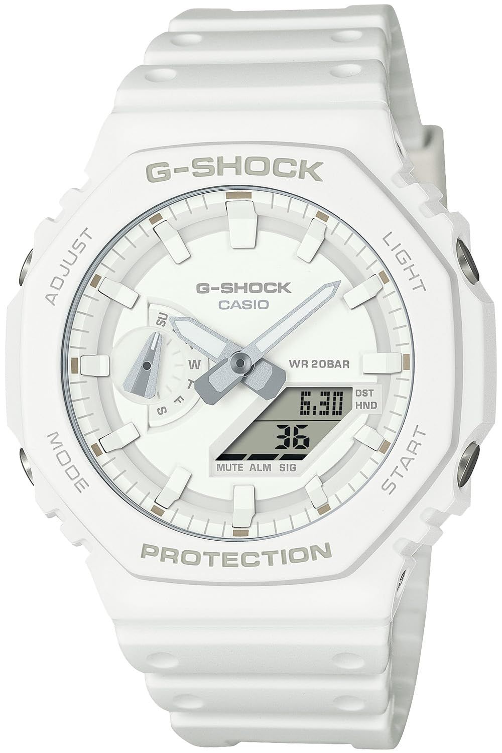 CASIO カシオ G-SHOCK Gショック GA-2100-7A7 ホワイト 白 メンズ 腕時計 並行輸入品