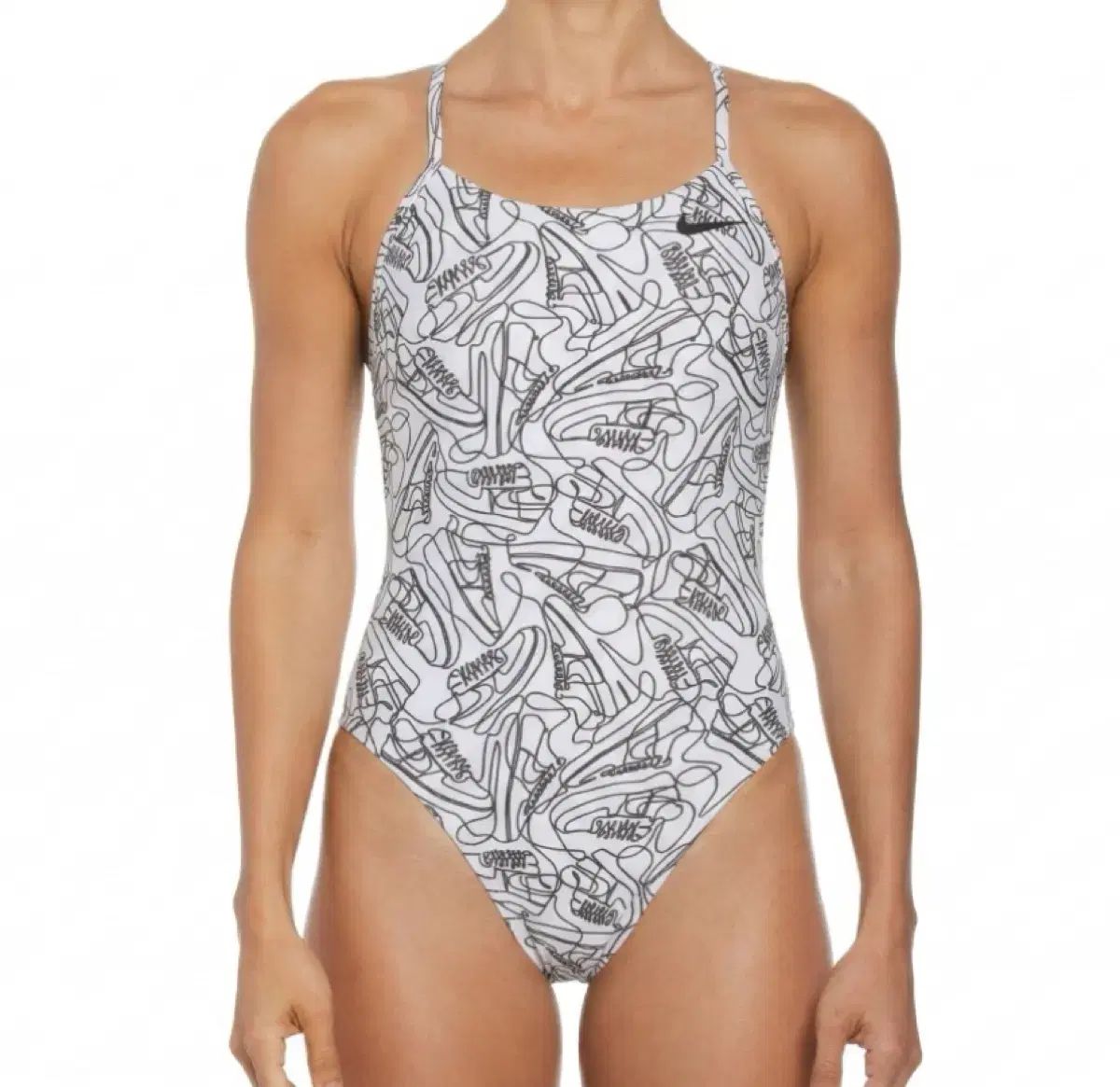 W26/32 NIKE ナイキ 水着 Swim doodle スニーカー CUT OUT 白 26,296円