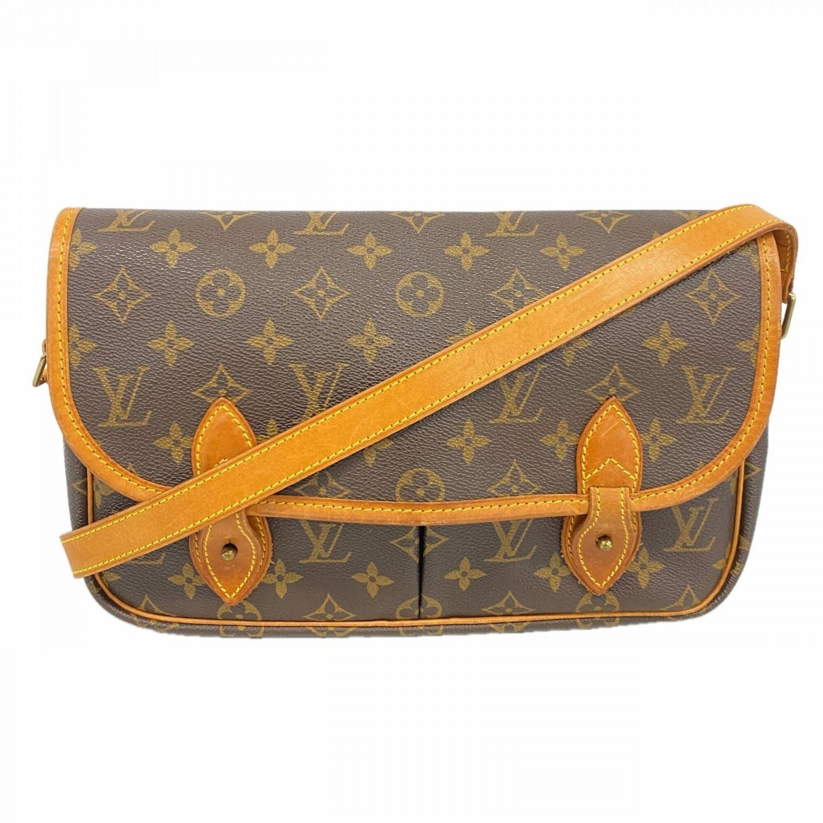 ルイ・ヴィトン(Louis Vuitton) ルイ・ヴィトン ショルダーバッグ モノグラム ジベシエールMM M42247 ブラウンレディース