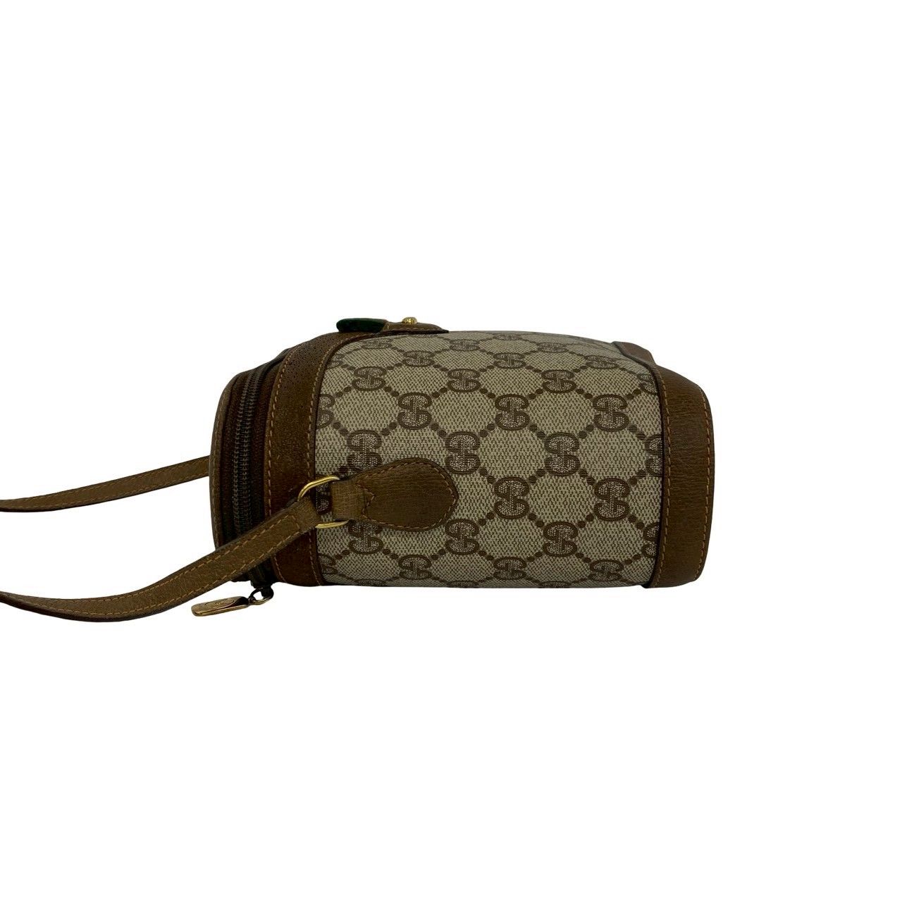 極 美品 GUCCI グッチ オールドグッチ シェリーライン GG ロゴ 金具