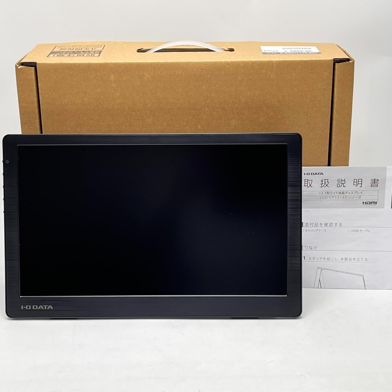 アイ・オー・データ IODATA モバイルモニター 13.3インチ LCD-CF131XDB-M/E　No3122