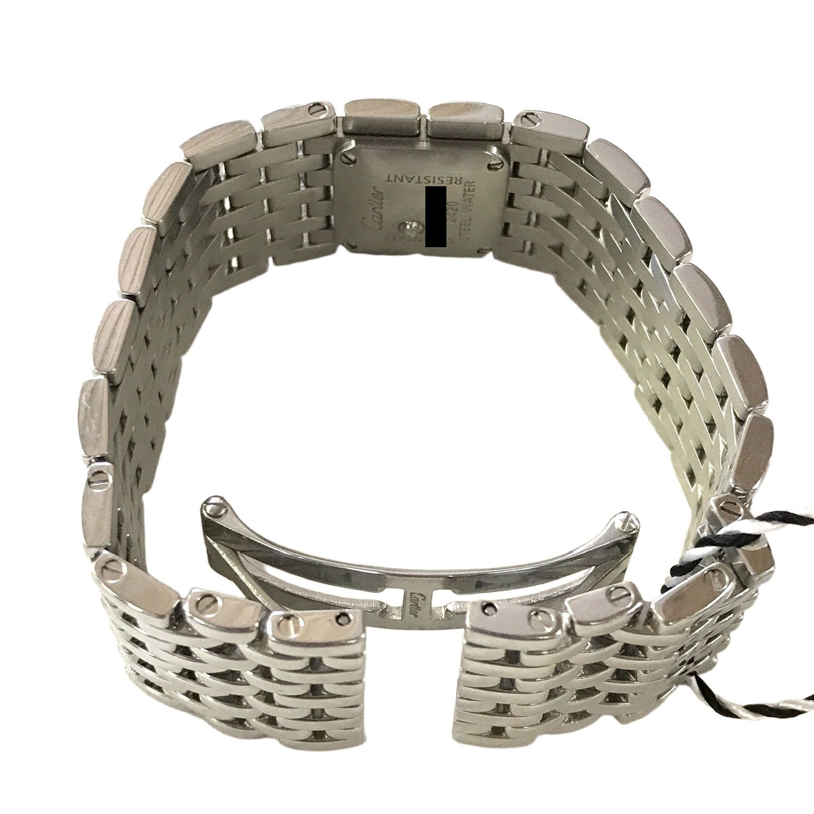 カルティエ Cartier 2420 パンテール リュバン ピンクシェル カルティエ Cartier パンテール リュバン 2420 クオーツ ピンクシェル