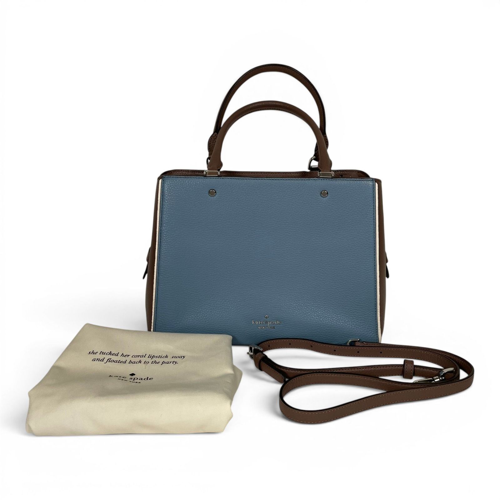 KATE SPADE ケイトスペード 2WAY ショルダーバッグ ハンドバッグ レイラ・ミディアム・トリプル・コンパートメント・サッチェル WKR00335 8,640円