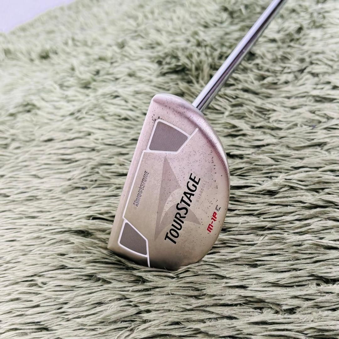 【中古】ツアーステージ M-1P C パター 単品 メンズゴルフ センターパター 大人気 TOURSTAGE BRIDGESTONE ブリヂストン センターパター 34インチ 男性 右利き