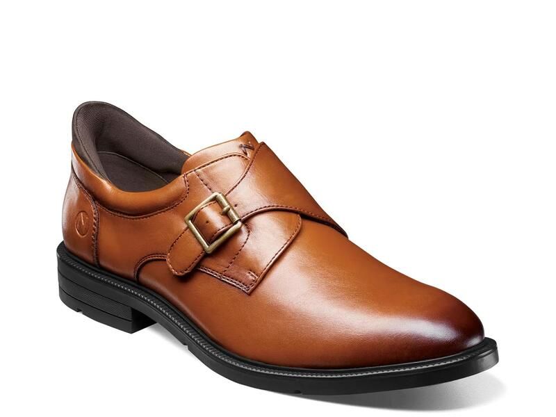 ノンブッシュ メンズ シューズ スリッポン・ローファー モンクストラップ モンク Nunn BushKOREZ Hero Monk Strap SlipOn Cognac