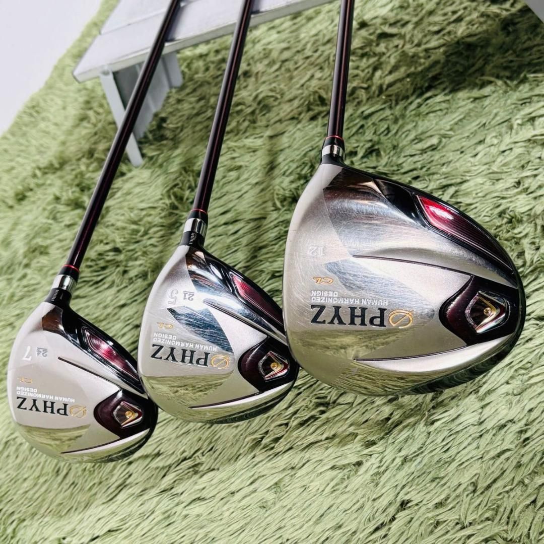 中古】ファイズ CL ウッド3本セット レディースゴルフ 初心者 入門 