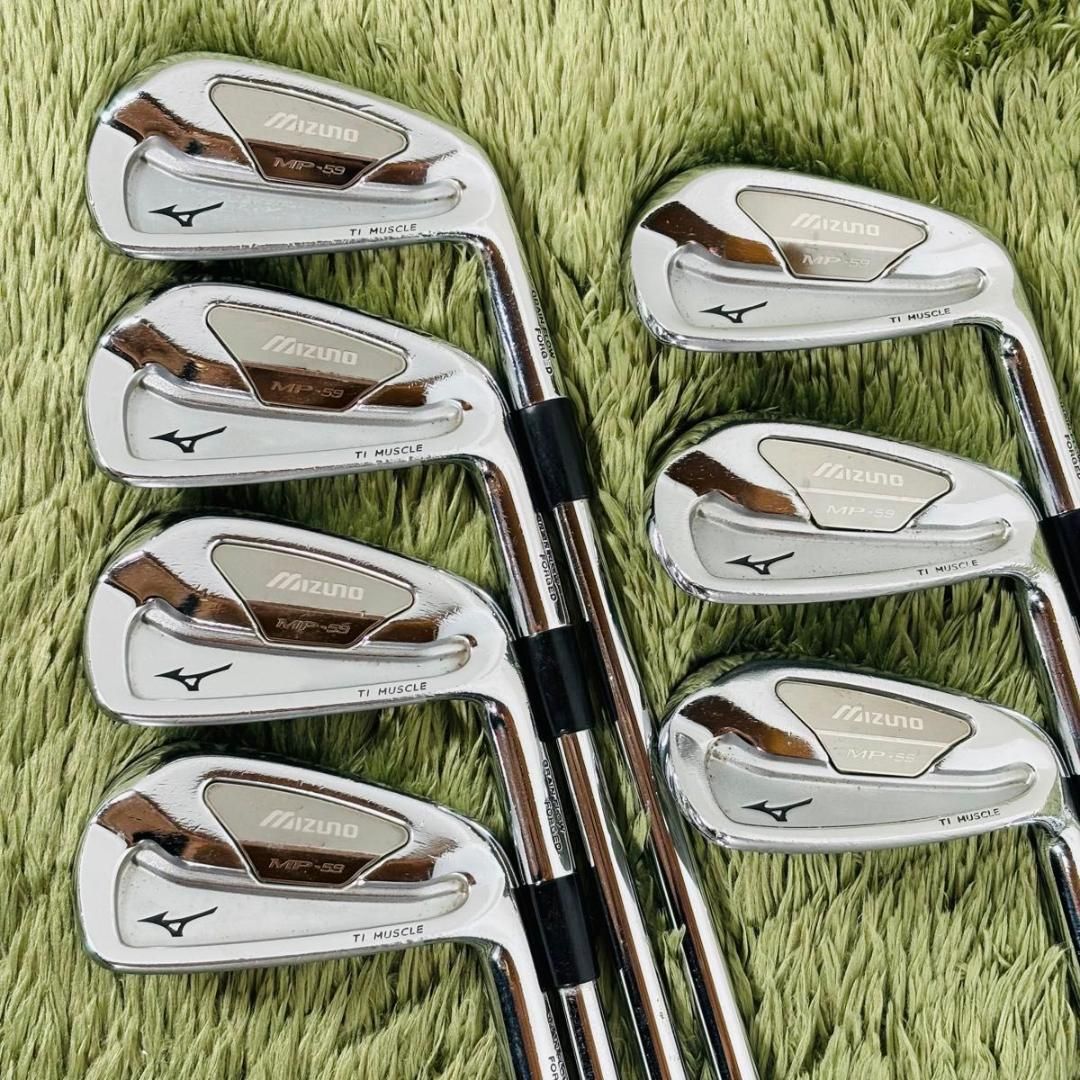 中古】ミズノ MP-59 アイアン7本セット メンズゴルフ 初心者 入門