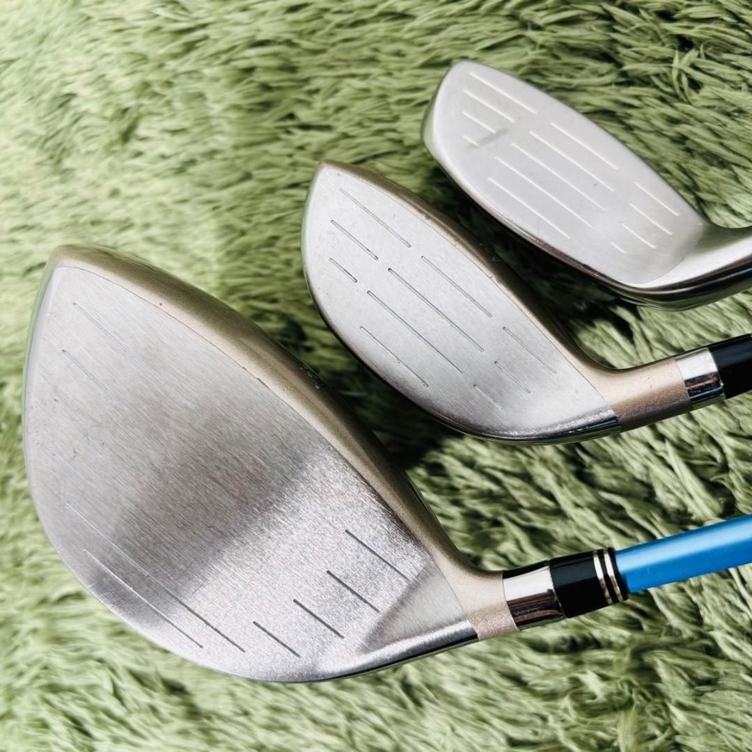 中古】コブラ M/スピードLD キャディバッグ付き 9本セット レディース 
