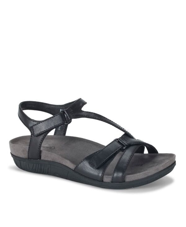 ベアトラップス レディース シューズ サンダル アシンメトリー Baretraps Womens Jaxen Asymmetrical Flat Sandals Black ブラック