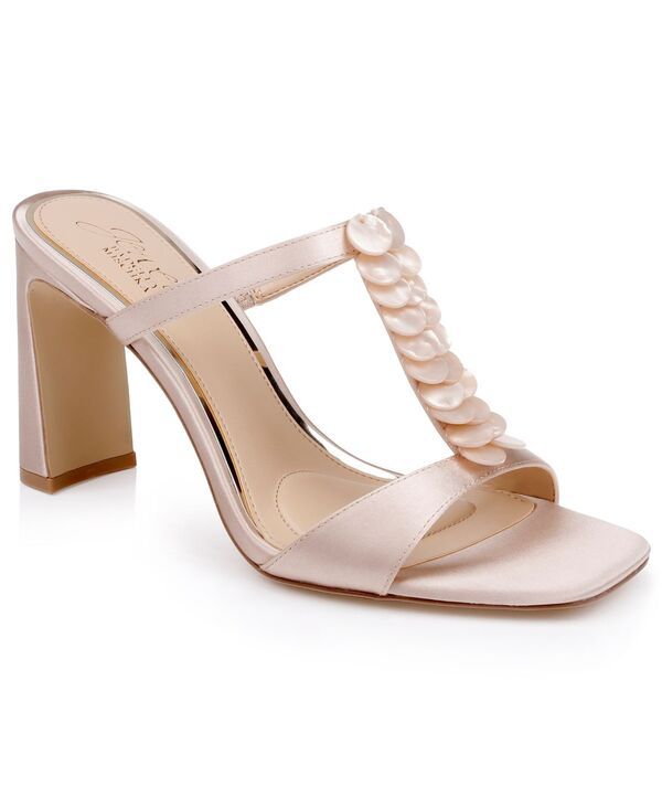 ジュウェルダグレイミシュカ レディース シューズ スリッポン・ローファー サンダル Jewel Badgley Mischka Womens Pacifica SlipOn Dresslide San